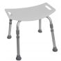 Deluxe Aluminum Shower Bench without Back