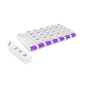 Weekly (7 Day) - 4 Times a Day - Push Button Pill Organizer