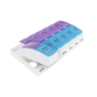 Pill Organizer - Weekly (7-Day) AM/PM - Small Pop-out Compartments 