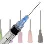 1" Hypodermic Needle Without Safety,100/Box