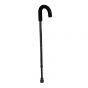 Round Handle Cane Lumex® Aluminum 30 to 39 Inch Height Black