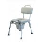 Platinum Collection Deluxe Padded Commode Bath Seat W/O Support Arms