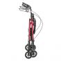 Adjustable - Rollator - 6" Casters - Red