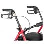 Adjustable - Rollator - 6" Casters - Red