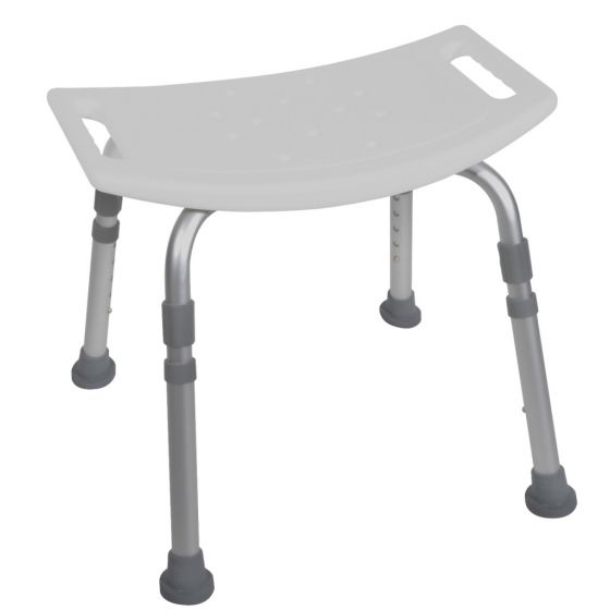 Deluxe Aluminum Shower Bench without Back