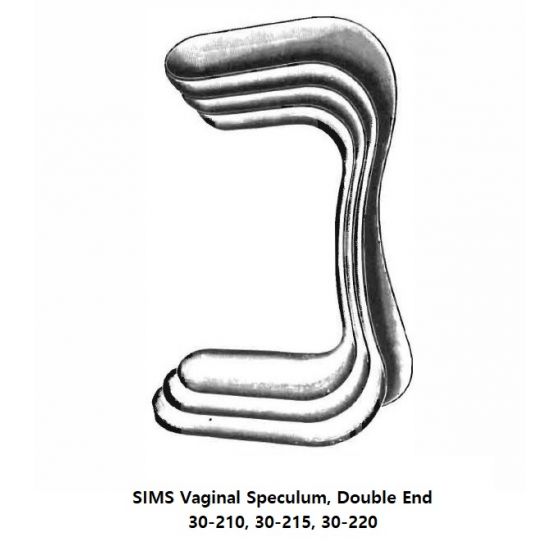SIMS Vaginal Speculum, Double End