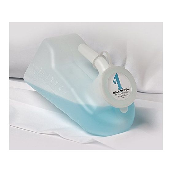  Slip Tip and Spill Resistant Plastic Male Urinal