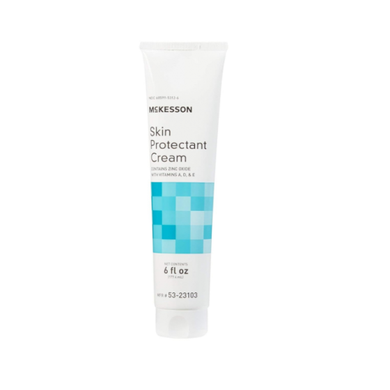 Skin Protectant Cream - Zinc Oxide - Vitamins A, D, and E - 6 oz - 1 Count