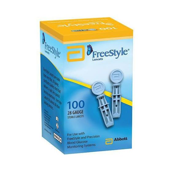 Freestyle Lancets 28G - 100/Box