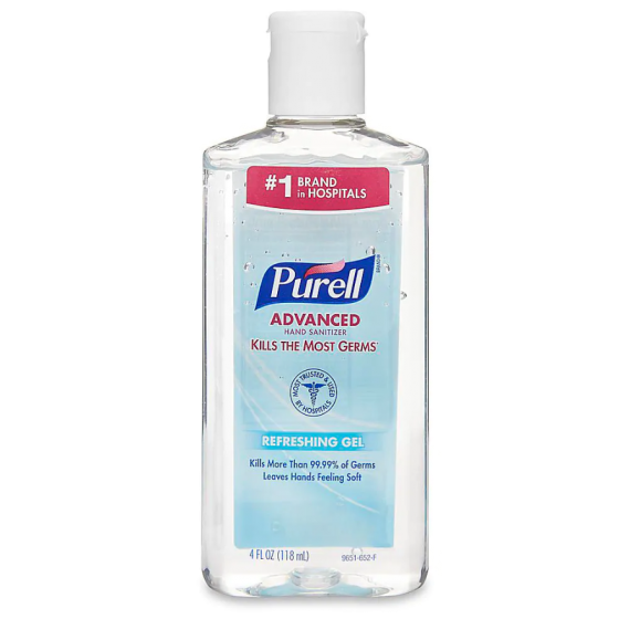 Purell Advanced Hand Sanitizer, 4 Oz
