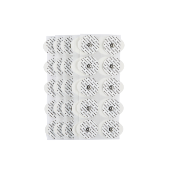 McKesson - ECG Monitoring Electrode Foam Backing Non-Radiolucent Snap Connector - 50 per Pack