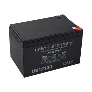 12 Ah 12 Volt UB12120 AGM Mobility Scooter Battery Set of 2