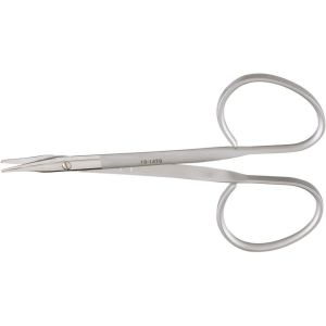 STEVENS Tenotomy Scissors, 3-3/4" (9.5 cm), Curved, Blunt Points, Ribbon-Type