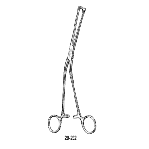 MILLIN Capsule Holding Forceps (9 1/2" - 24.1 cm), Jaws 11 mm wide, 9 x 10 Teeth