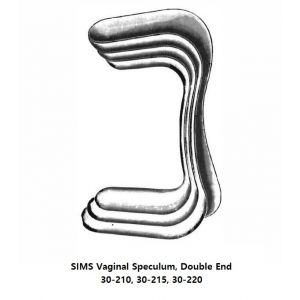 SIMS Vaginal Speculum, Double End