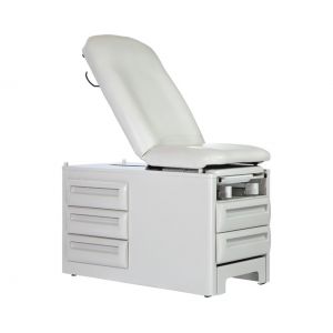 Manual Exam Table with Five Storage Drawers