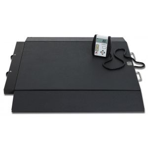 DETECTO  portable, low-profile wheelchair scale, 1000 Lbs