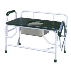Extra-Large Bariatric Drop Arm Commode