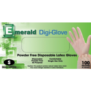 Digi-Glove Powder-Free Latex Gloves, XL, 100/BX