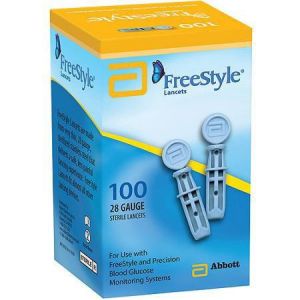 Freestyle Lancets 28G - 100/Box