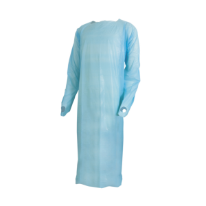  Isolation Gowns CPE Fluid Resistant