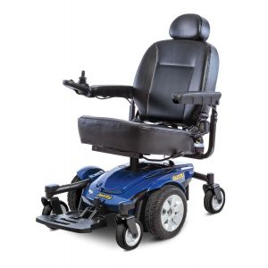 Jazzy Select 6 Power Wheelchair , 16" Seat, Blue (Open box)