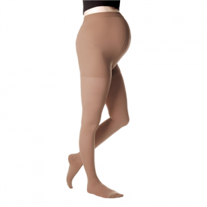 Mediven Comfort Maternity Panty Hose with Adjustable Waistband, Closed Toe