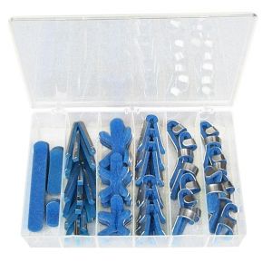 48-Piece Assorted Finger Splint Kit