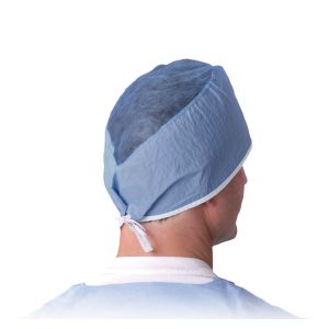 Sheer-Guard Disposable Tie-Back Surgeon Caps