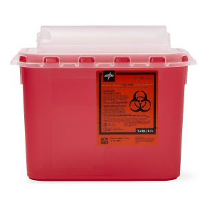 Biohazard Patient Room Sharps Container 1 Gl