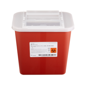 McKesson - Sharps Container Prevent - Red Base - 2 Gallon