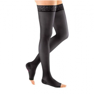 Mediven Sheer & Soft - Open Toe - Thigh High Compression Stockings